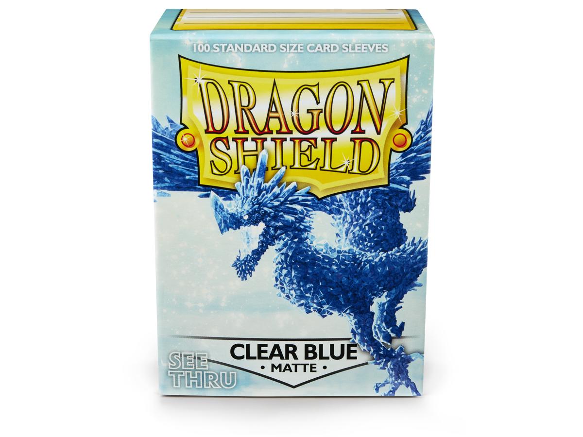 Clear Blue Matte – 100 Standard Size