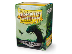 Dragon Shield Matte - Emerald (100 ct. in box)