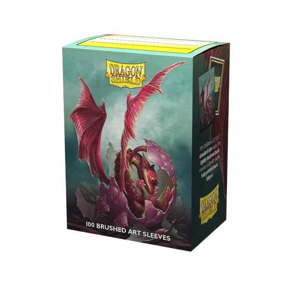 Brushed Art Sleeves- Matte Standard - Wyngs (100 ct.)