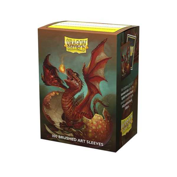 Brushed Art Sleeves- Matte Standard - Sparky (100 ct.)