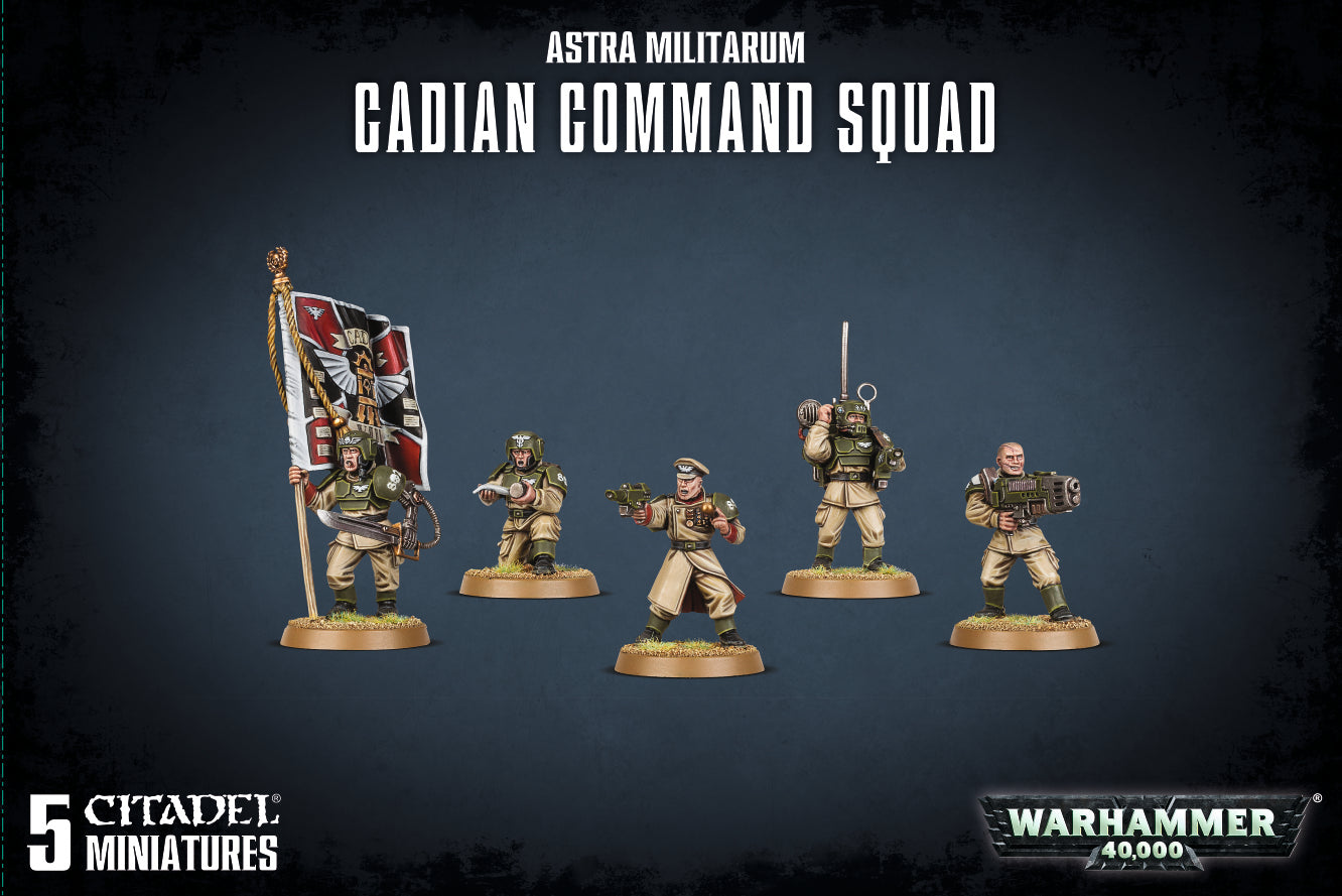 Cadian Command Squad