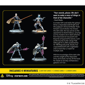 Shatterpoint: Twice the Pride (Count Dooku Squad Pack)