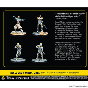 Shatterpoint: Hello There (General Kenobi Squad Pack)