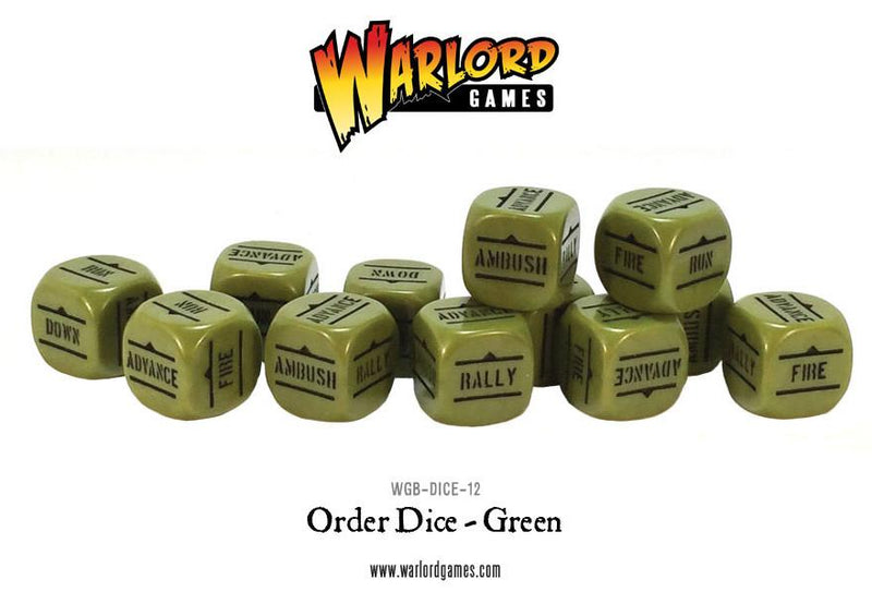 Order Dice pack - Green