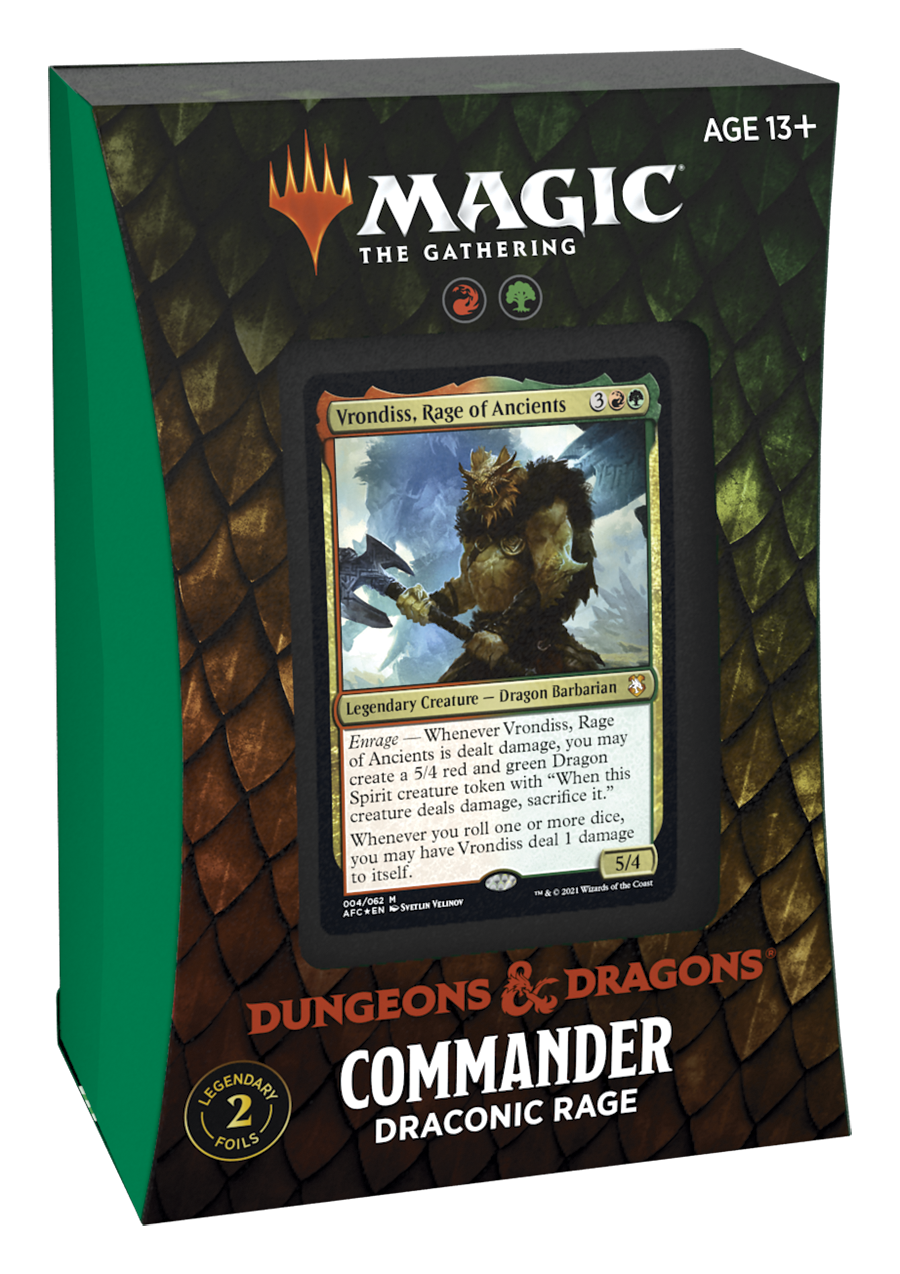 Adventures in the Forgotten Realms Commander Decks