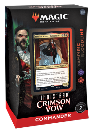 Crimson Vow Commander Decks