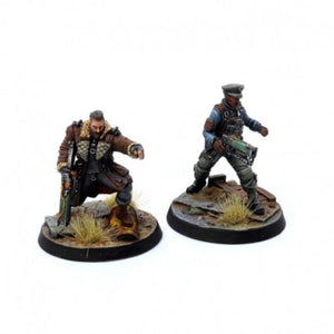 Fallout: - Brotherhood of Steel: Elder Maxon and Captain Kells