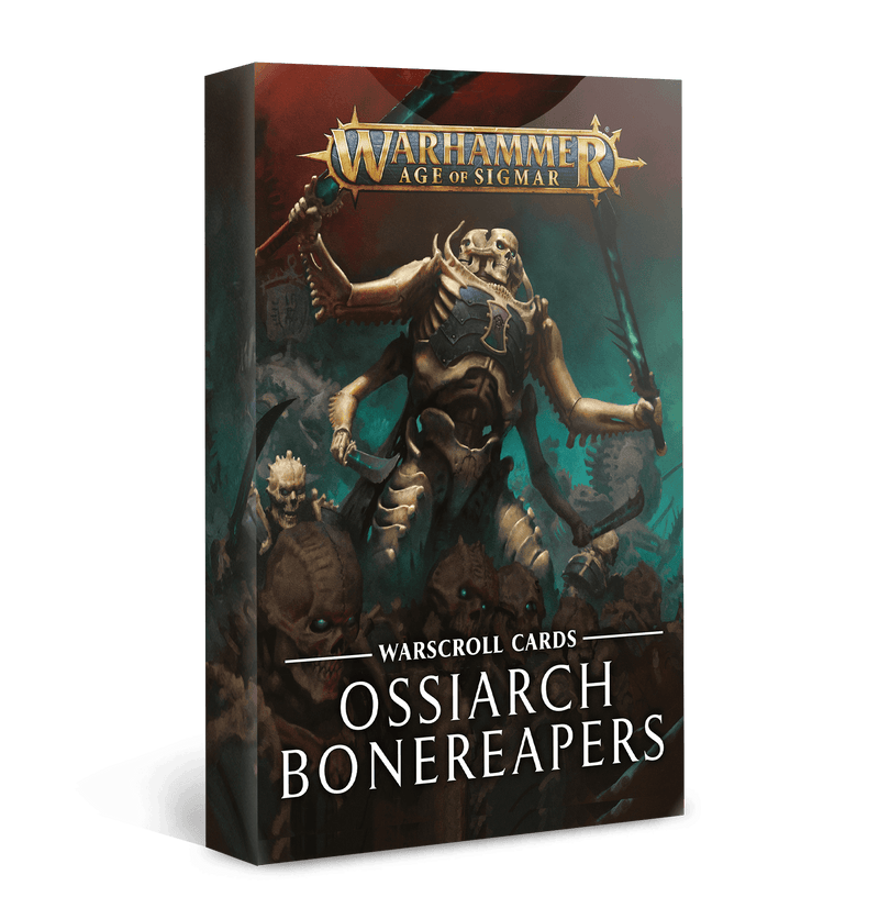 Warscroll Cards Ossiarch Bonereapers