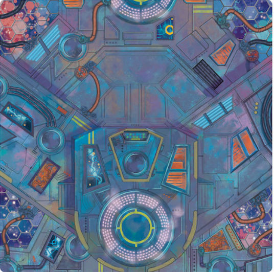 Marvel Crisis Protocol: Spaceport Showdown Game Mat