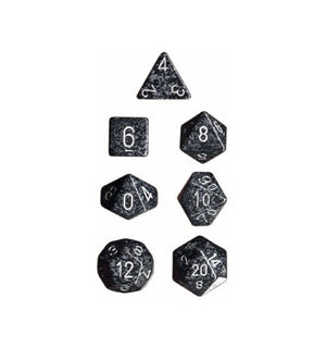 Speckled Poly 7 Set: Ninja