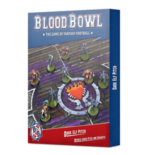 Dark Elf Team – Double-sided Pitch and Dugouts Set