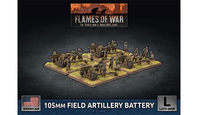 105mm Field Artillery Battery (Plastic)