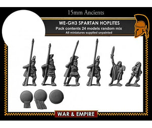 WE-GH03 Early Greek, Spartan Hoplites