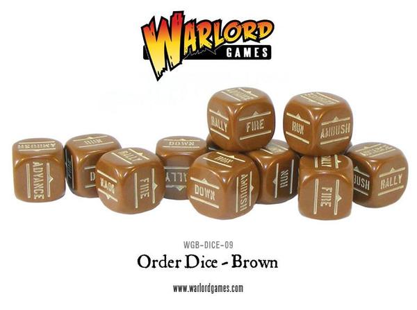 Order Dice pack - Brown
