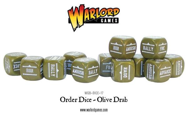 Order Dice pack - Olive Drab