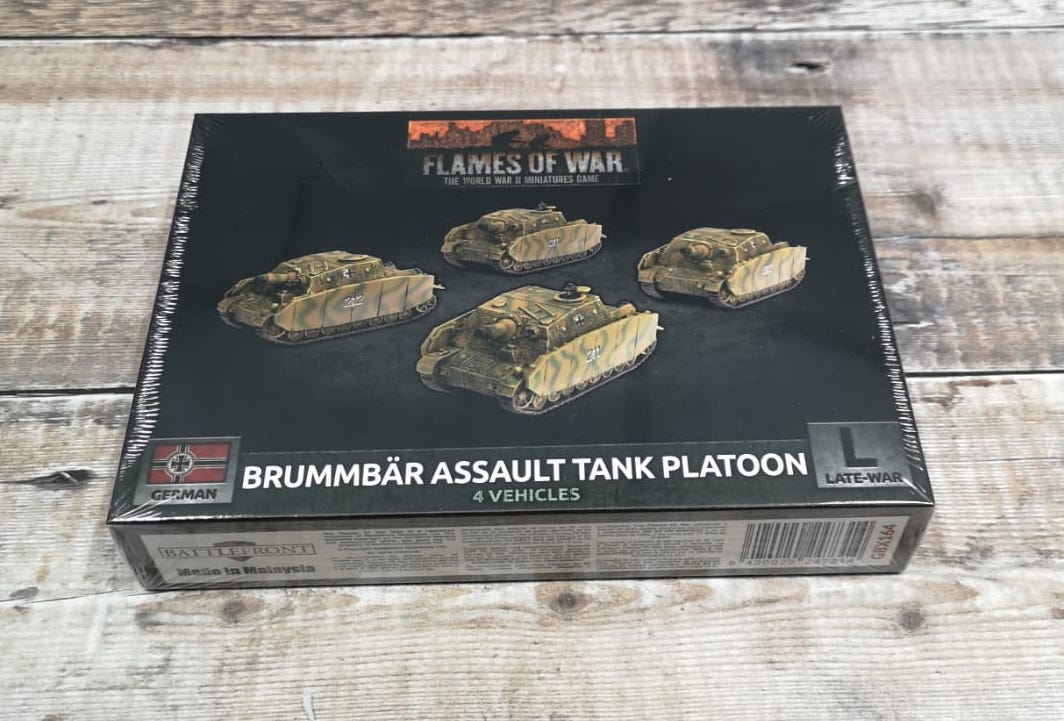 Brummbar Assault Tank Platoon