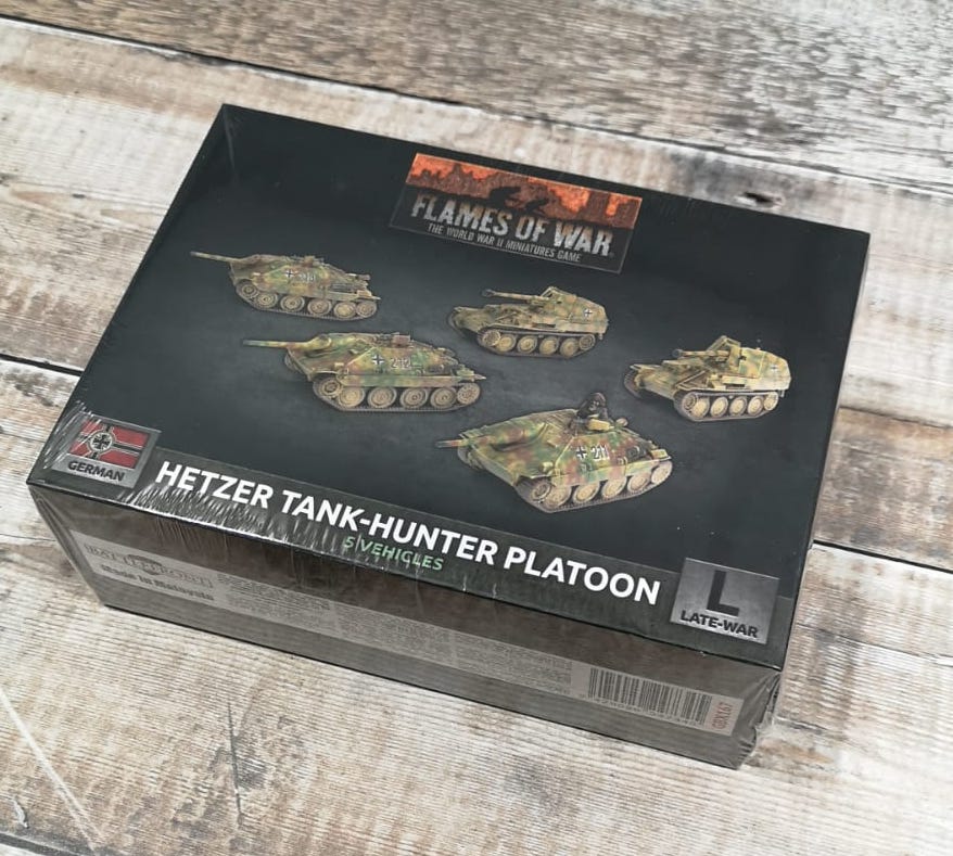 Hetzer Tank-Hunter Platoon (Plastic)