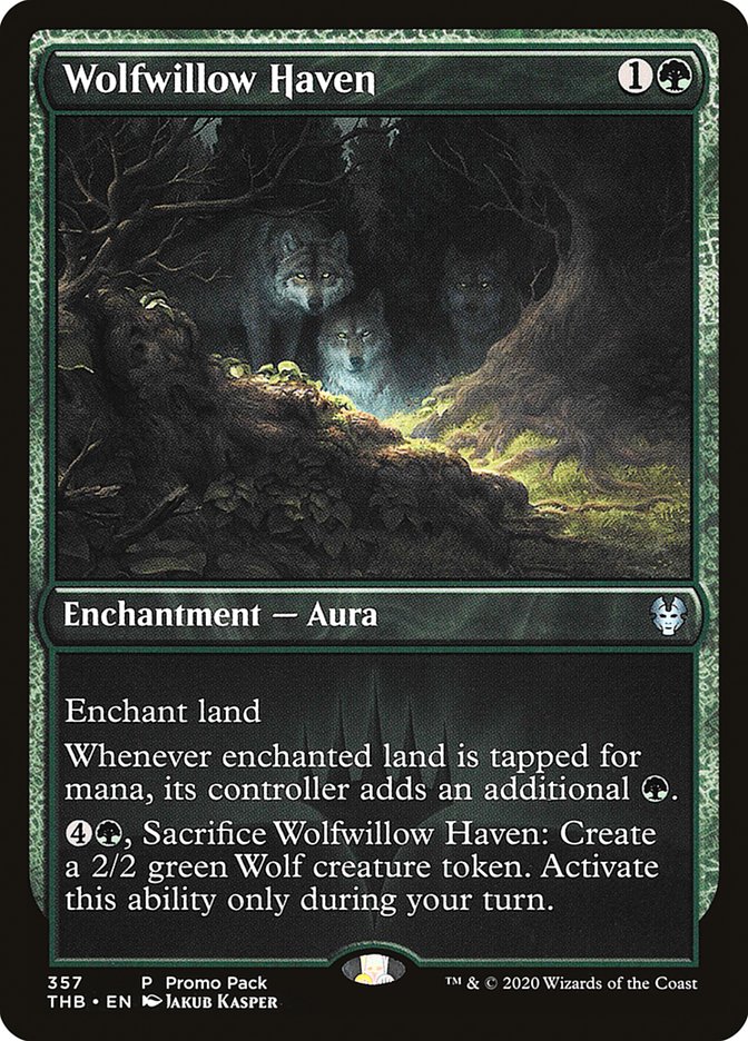 Wolfwillow Haven (Promo Pack) [Theros Beyond Death Promos]