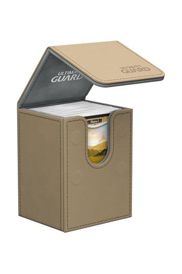 Ultimate Guard Flip Deck Case 80+ Standard Size XenoSkin Sand