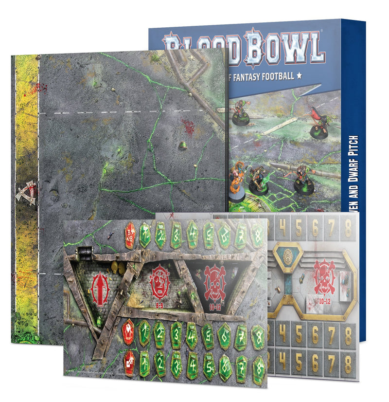 Skaven and Dwarf Pitch