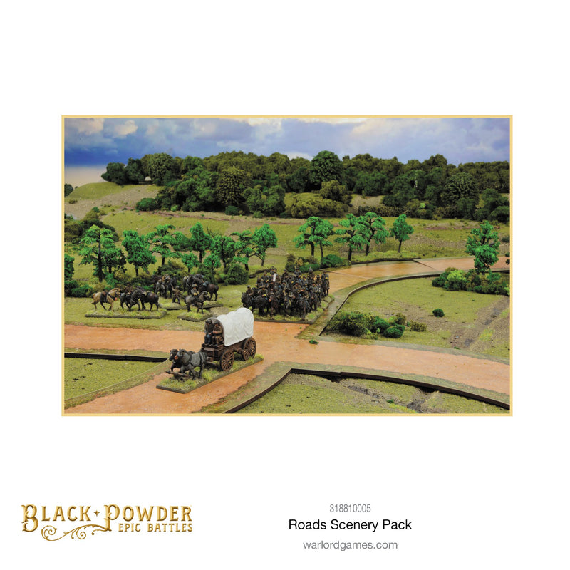 Black Powder Epic Battles: Waterloo - Roads Scenery pack
