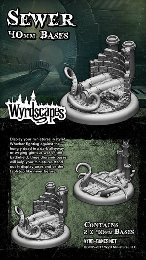Sewer - 40mm Bases