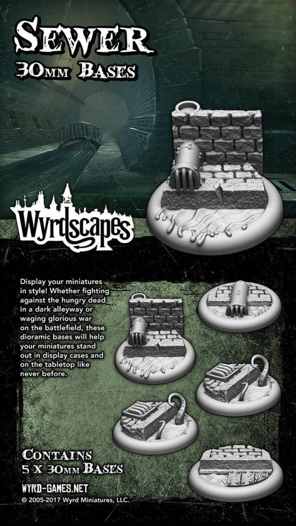 Sewer - 30mm Bases