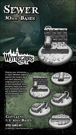 Sewer - 30mm Bases