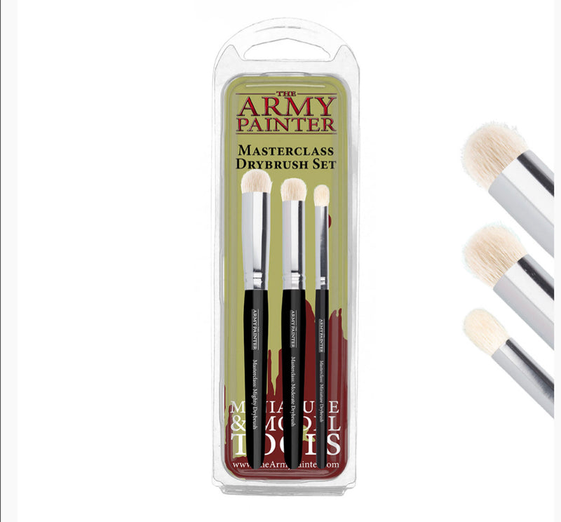 Masterclass Drybrush Set (3 Brushes)