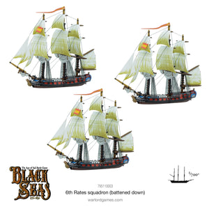 Black Seas - 6th Rates Squadron (Battened Down)