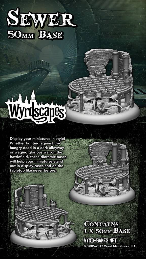 Sewer - 50mm Bases