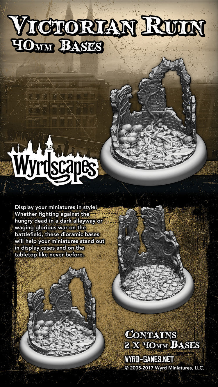 Victorian Ruin - 40mm Bases