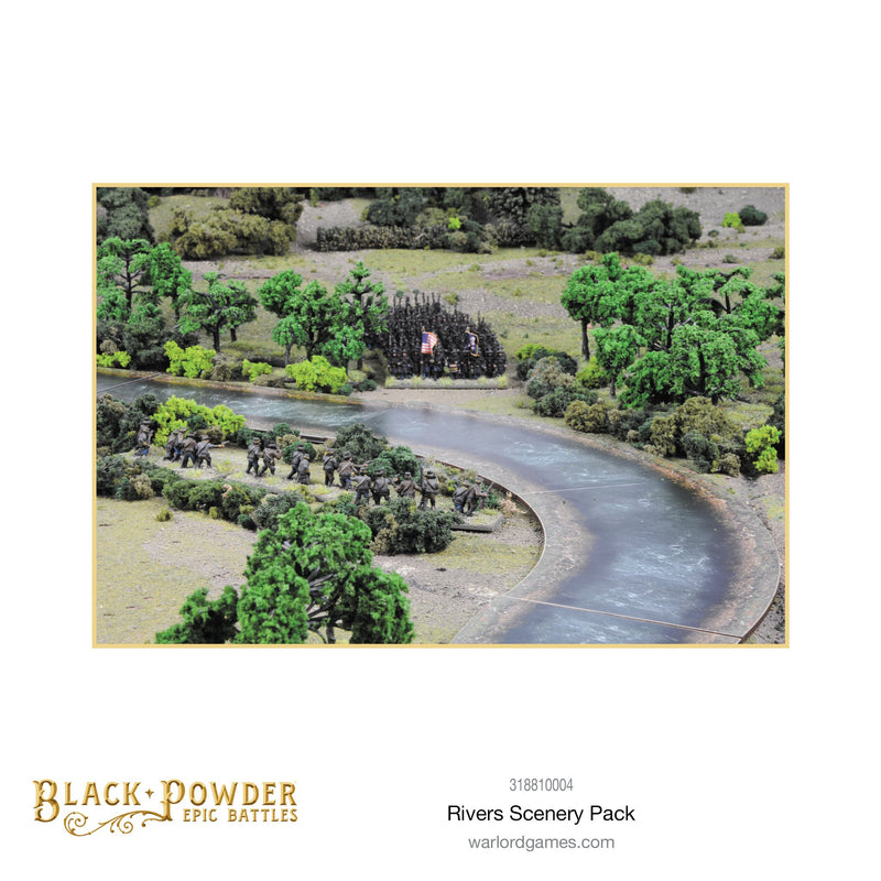 Black Powder Epic Battles: Waterloo - Rivers Scenery Pack
