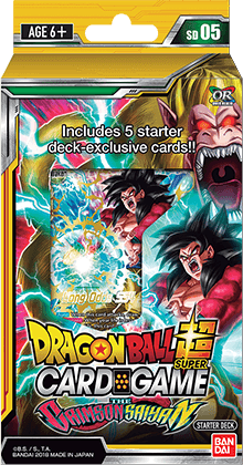 Dragon Ball Super Card Game Starter Deck - The CRIMSON SAIYAN