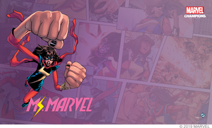 Ms. Marvel Game Mat