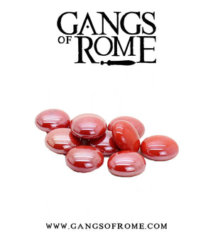 Red Activation Pebbles (10)