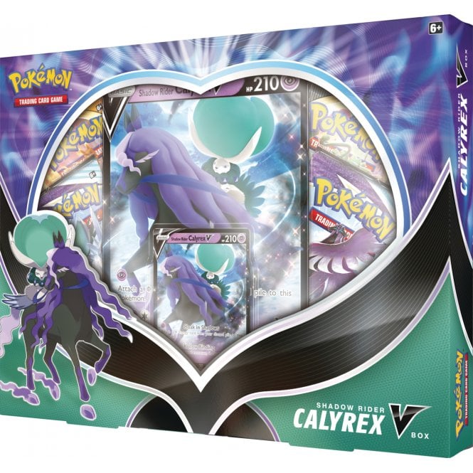 Ice Rider Calyrex V Box and Shadow Rider Calyrex V Box