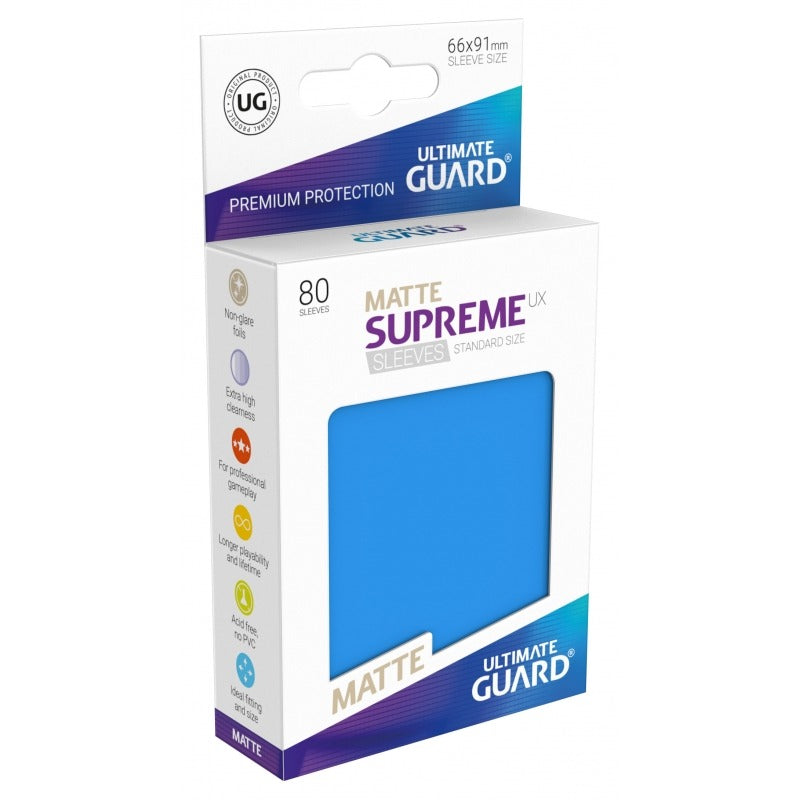 Supreme UX Matte Sleeves Standard Size (80)