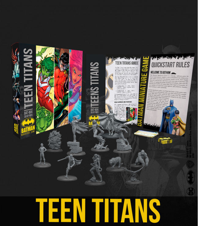Batman Miniature Game - Teen Titans Bat Box (Starter Box)