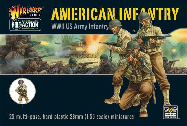 WWII American Infantry plastic boxed set