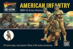 WWII American Infantry plastic boxed set