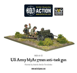 US Army M3A1 37mm anti-tank gun